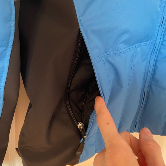 Obermeyer Goose Down Waterproof Snow Puffer Jacket Size 8 - Picture 3 of 16